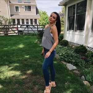 Hollister high neck tank